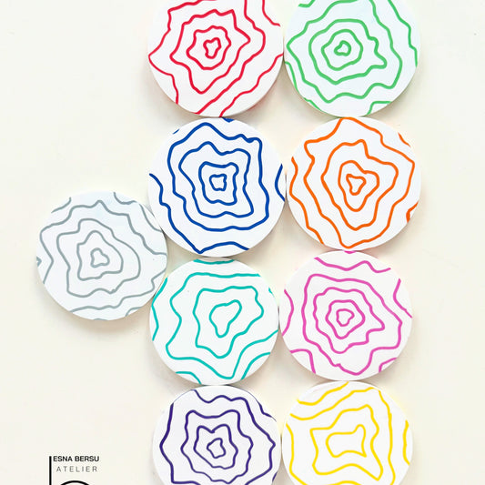 İzohips El Yapımı Bardak Altlığı