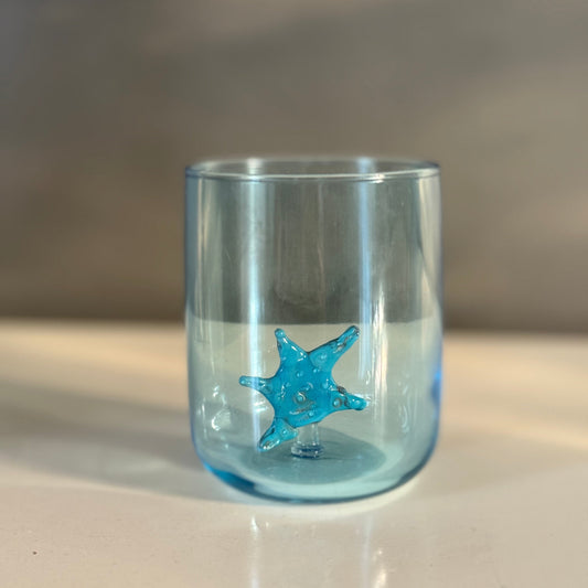 Mini Marina Deniz Yıldızı El Yapımı Bardak