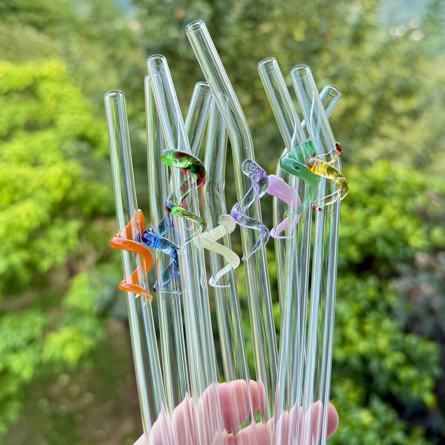 Döngü El Yapımı Cam Pipet