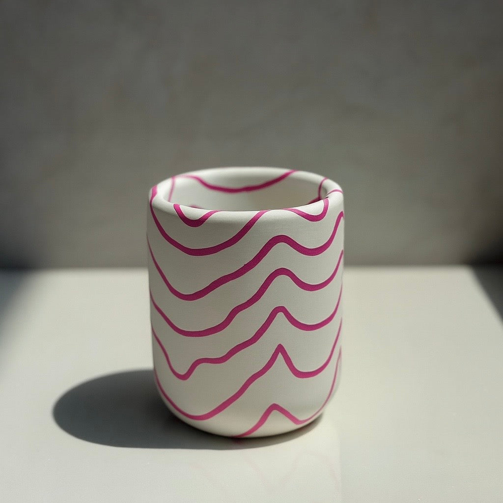 Pembe İzohips El Yapımı Kalemlik
