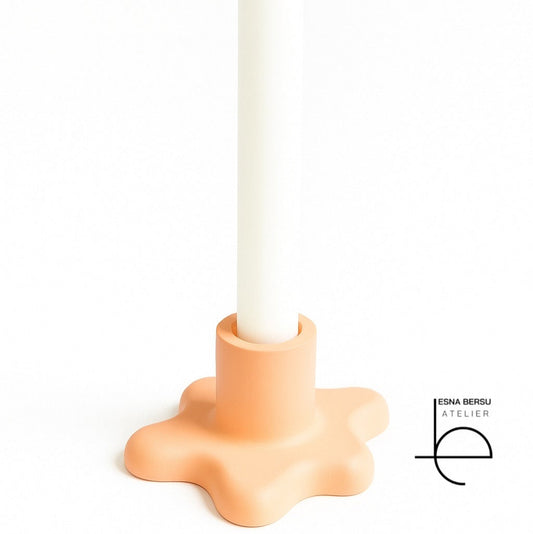 Kıvam El Yapımı Turuncu Mumluk