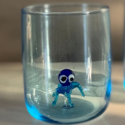 Mini Marina Ahtapot El Yapımı Bardak