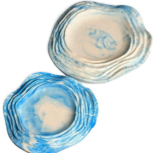 Silsile x Mira El Yapımı Dekoratif Tabak