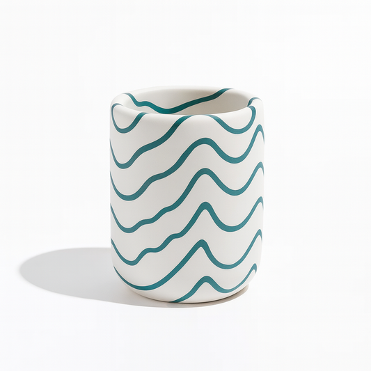 Derin Yeşil İzohips El Yapımı Kalemlik