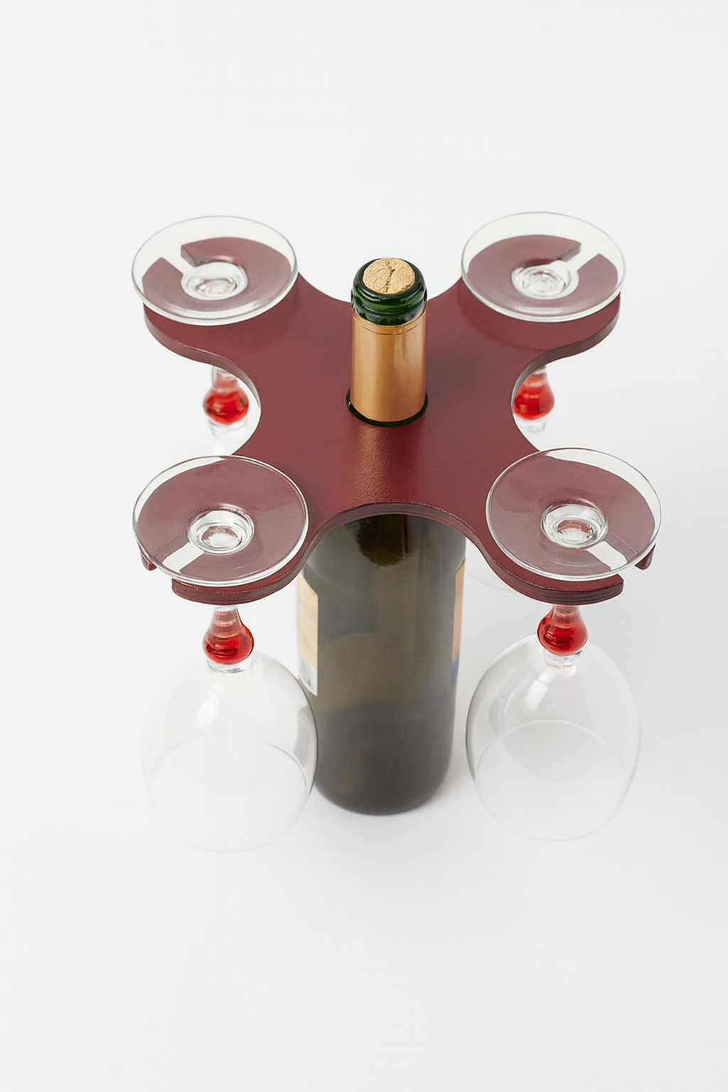 Balance & Bliss El Yapımı Şişe ve Kadeh Tutucu