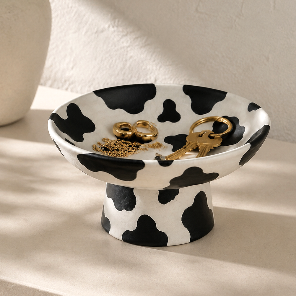 Beton Cowy Zen Ayaklı Mini Kase