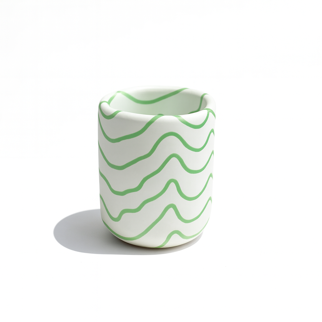 Yeşil İzohips El Yapımı Kalemlik