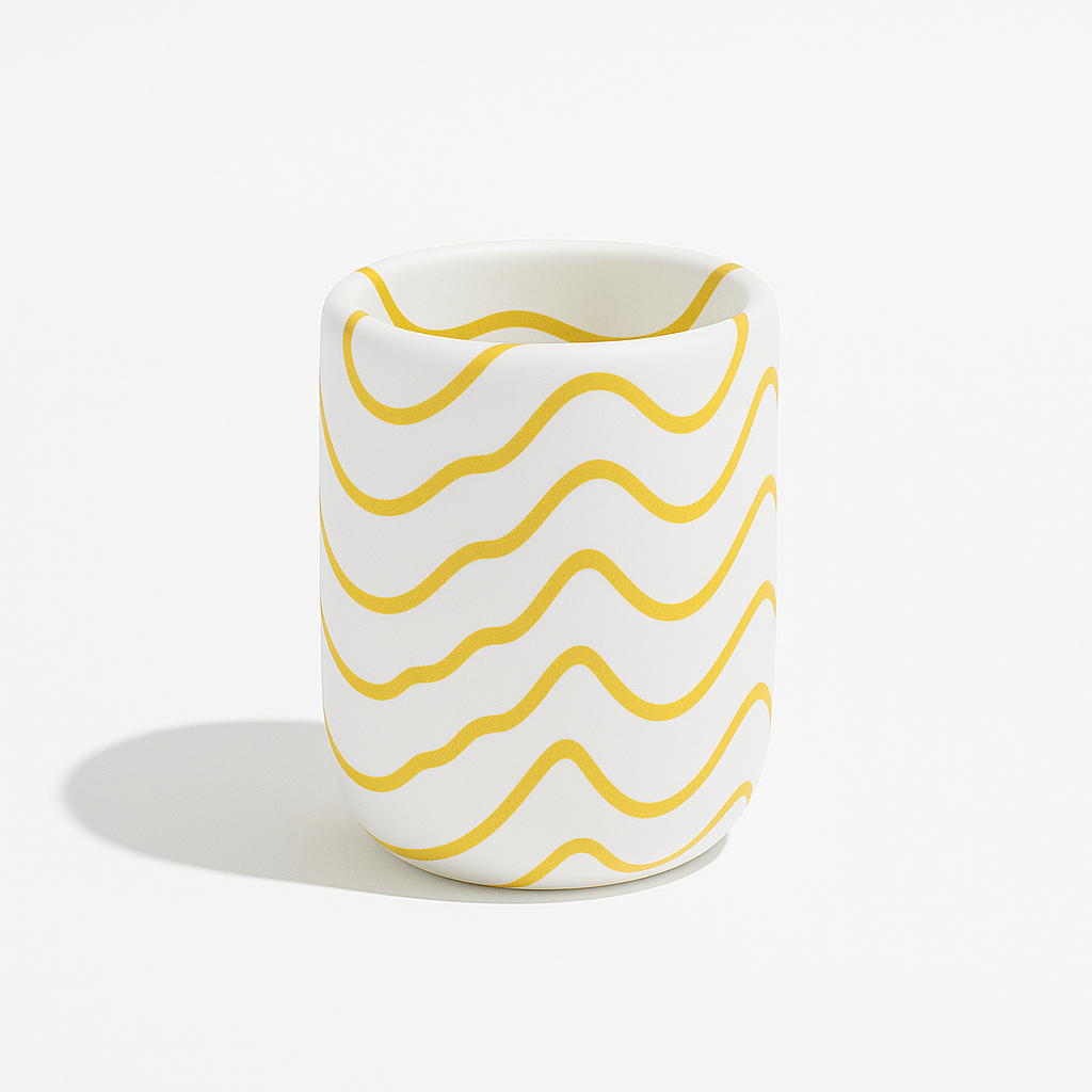 Sarı İzohips El Yapımı Kalemlik