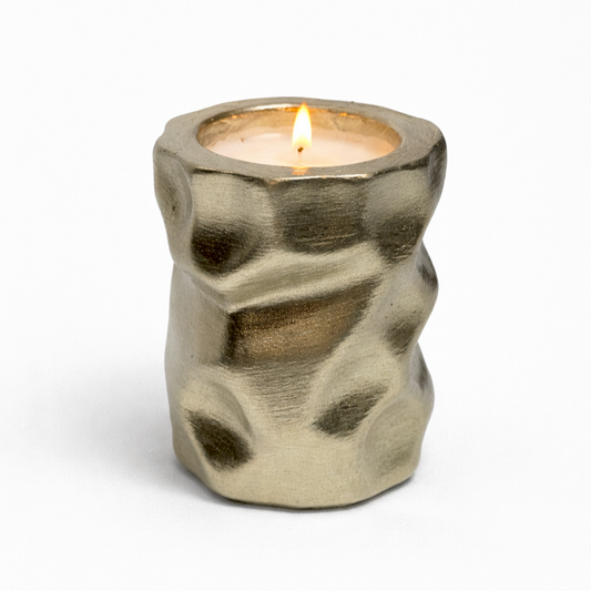 Crunch Yaldızlı El Yapımı Mum